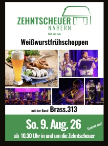 Weisswurstfrühschoppen mit Brass.313